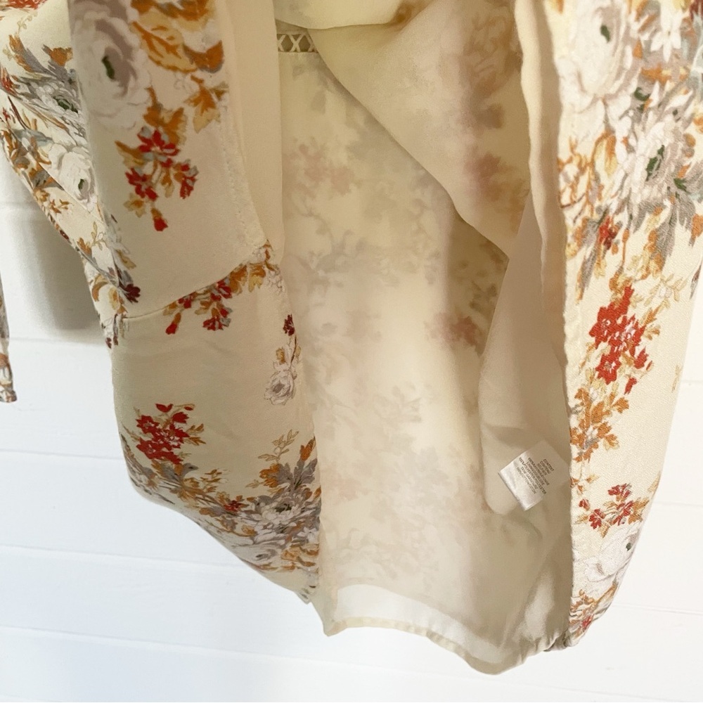EUC Revolve Wayf Pembrook Beige
Floral Boho Swing Mini Dress Size Medium - Picture 7 of 10
